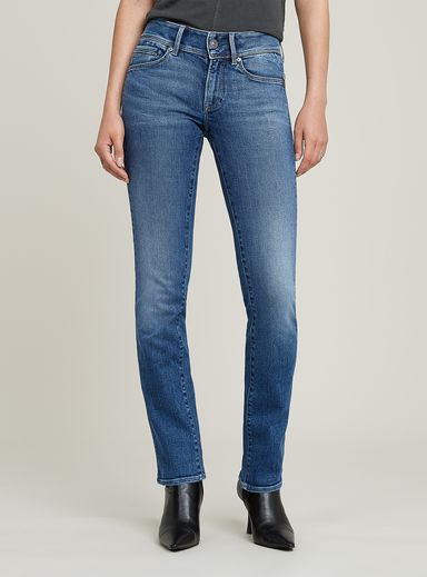Midge Slim Straight Jeans